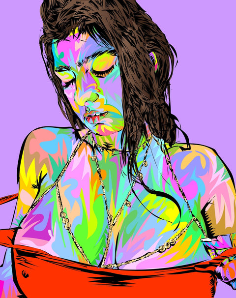 mia khalifa Wall Art