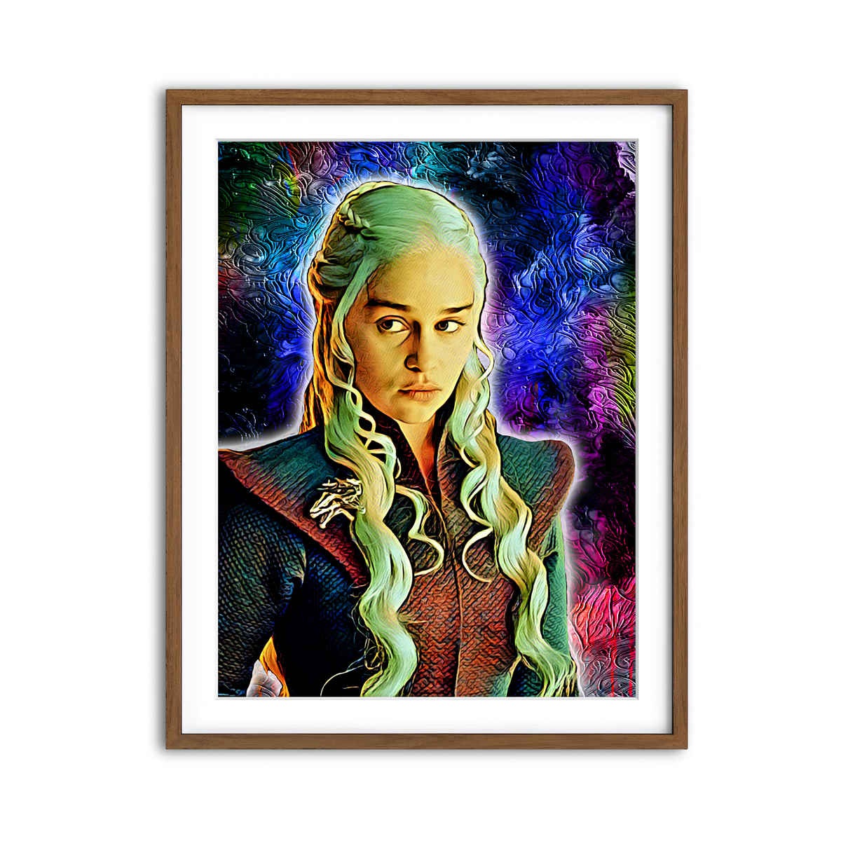 Framed Print 3x4 Walnut