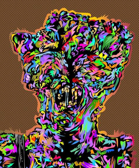 mushroom monster last of us Wall Art