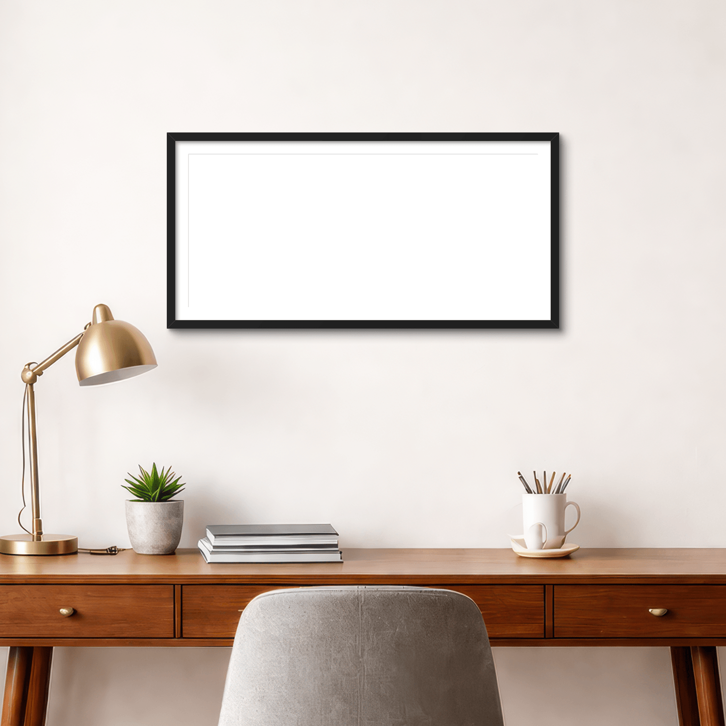 Framed print room image