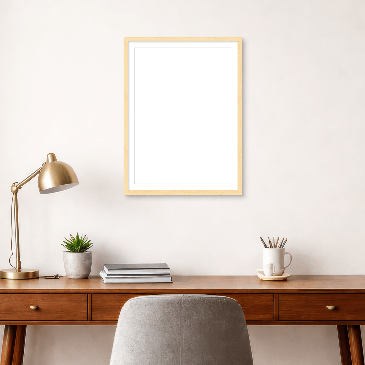 Framed print room image