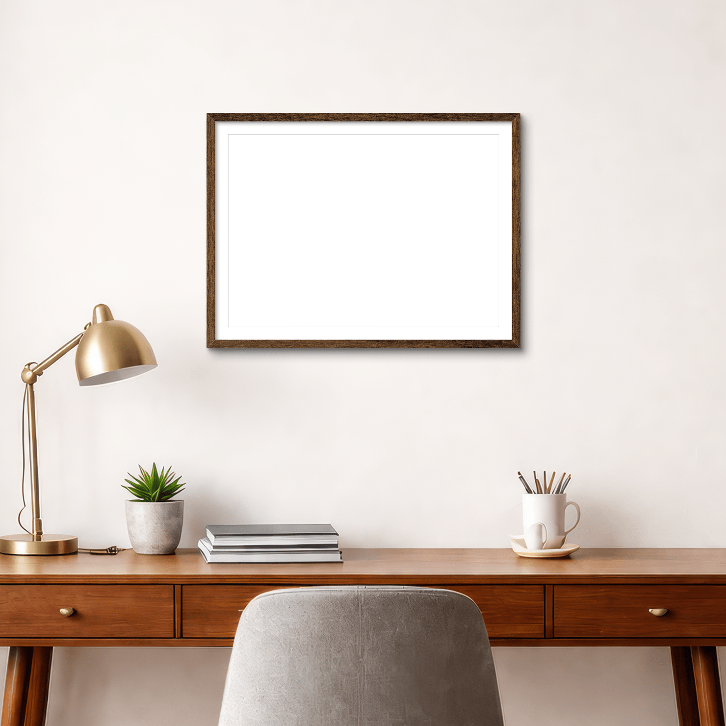 Framed print room image
