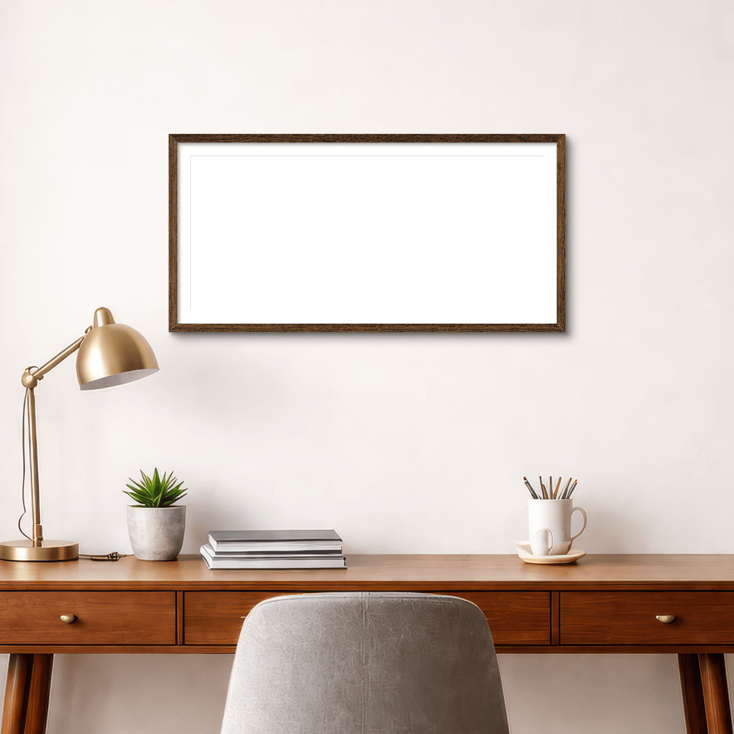 Framed print room image