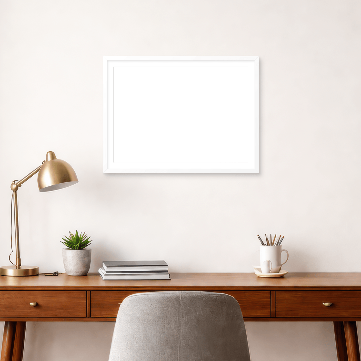 Framed print room image