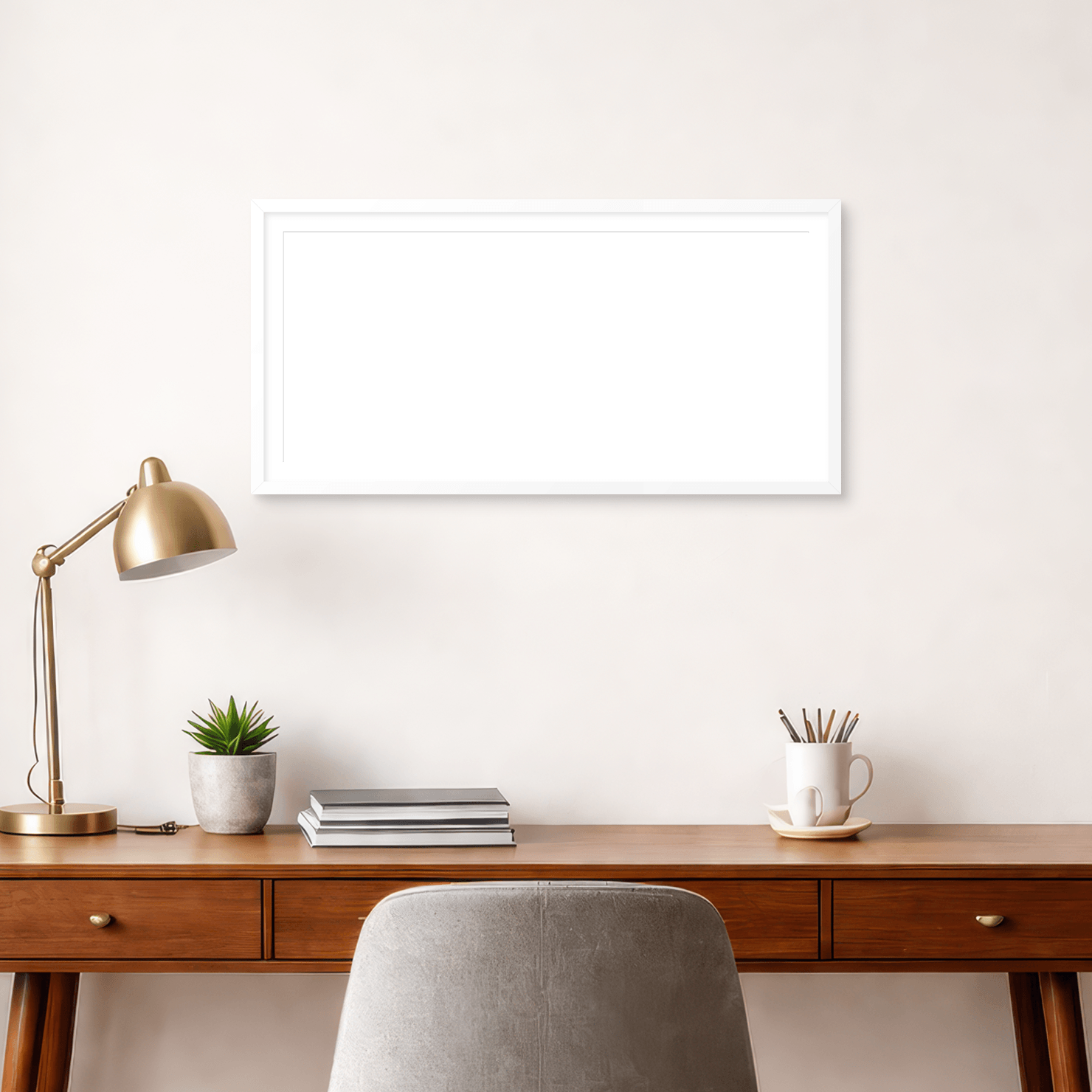 Framed print room image