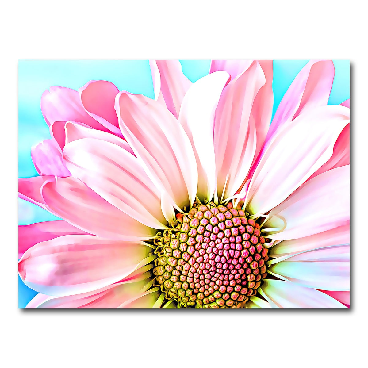 Pink Dahlia Wall Art