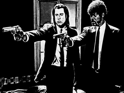 pulp fiction Wall Art
