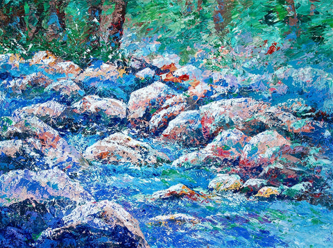 river rhapsody Wall Art