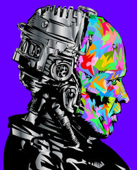robo cop Color Wall Art