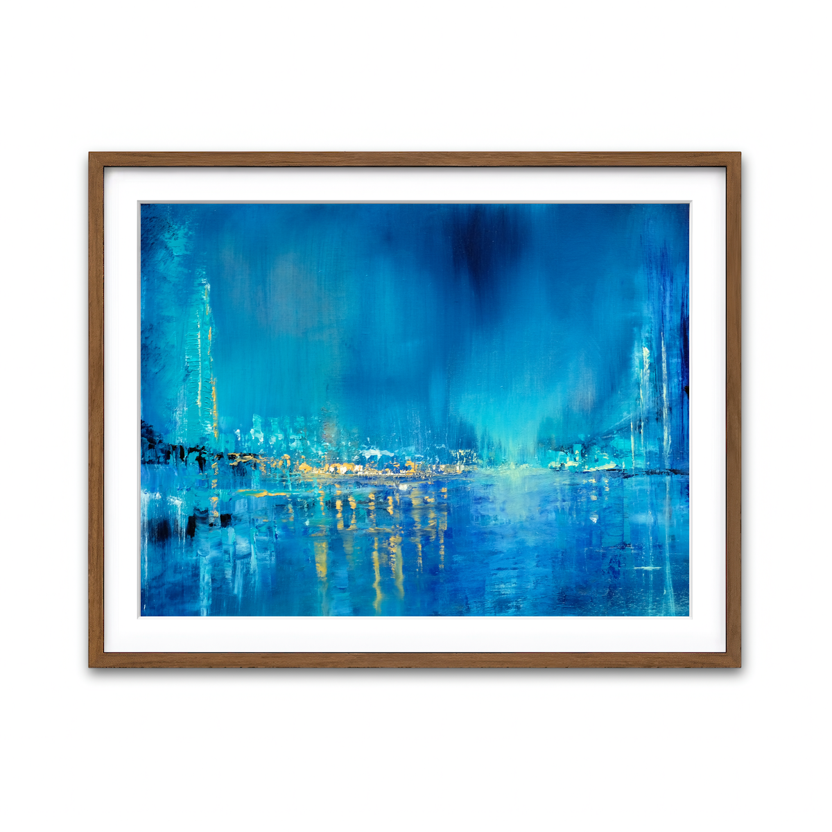 Framed Print 4x3 Walnut