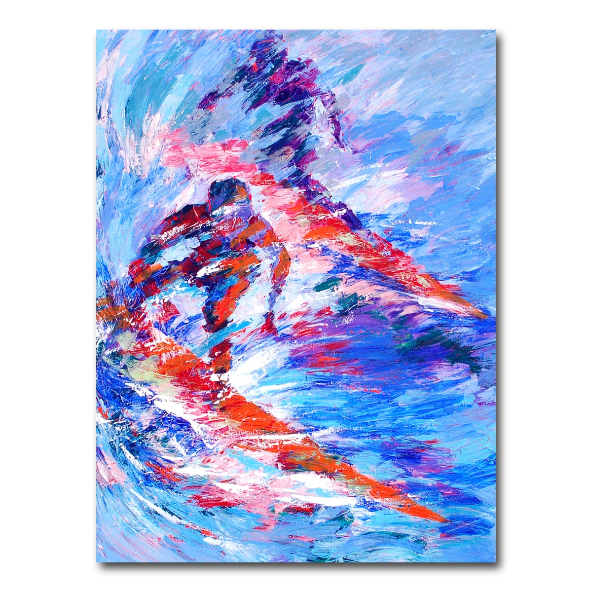 Shadow Surfer Wall Art