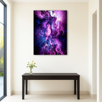 AUTO-MOCKUP ROOM | space dust nebula purple