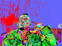 taxi driver colors Wall Art