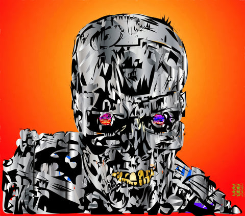 the terminator Wall Art