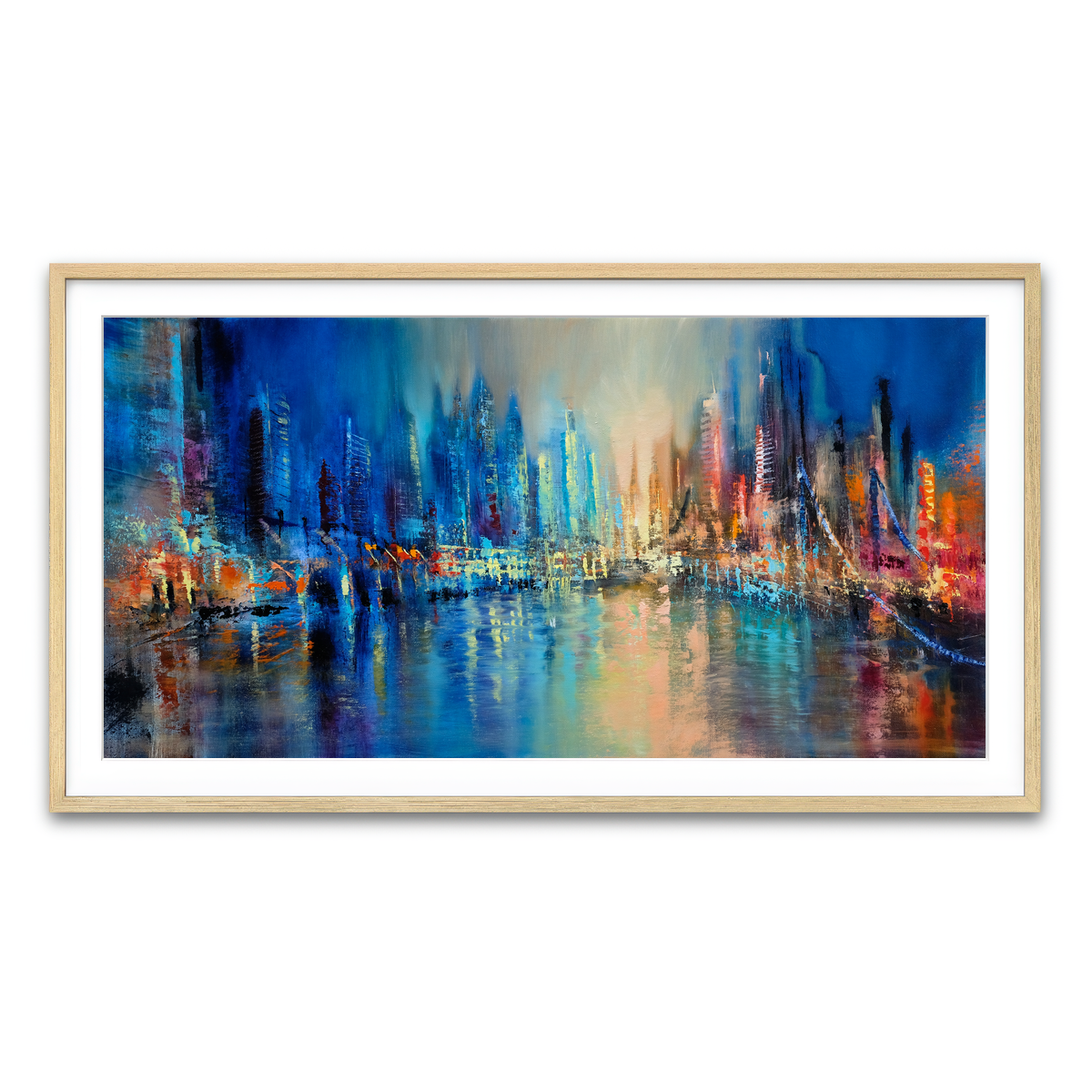 Framed Print 2x1 Natural