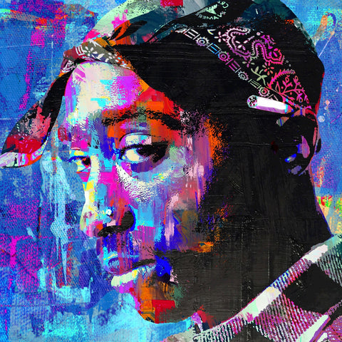 tupac final Wall Art