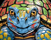 turtle graffiti Wall Art
