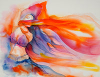 veil swirl Wall Art