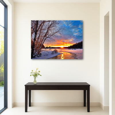 AUTO-MOCKUP ROOM | winter twilight