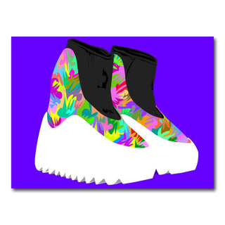 AUTO-MOCKUP WHITE | yeezy boots future | 1 Piece | Gallery Wrap Canvas | group=4x3