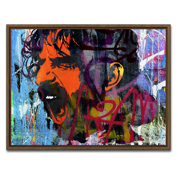 Zappa Wall Art — Framed Canvas Format preview