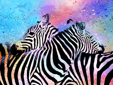 zebras Wall Art